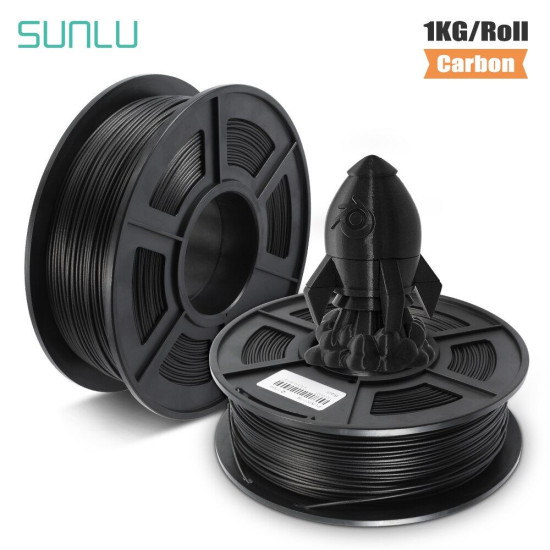 Sunlu Carbon Fiber PLA 1.75mm Black 1Kg