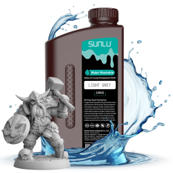 SUNLU- Water washable UV Resin -GREY 1KG